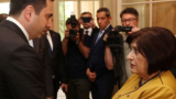 Сахиба Гафарова пригласила Алена Симоняна посетить Азербайджан