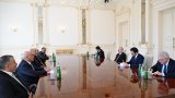 Prezident İordaniyanın Nümayəndələr Palatasının nümayəndə heyətini qəbul edib