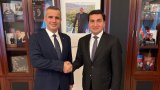 Hikmet Hajiyev meets delegation from Turkish Directorate of Communications