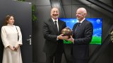 Алиев и президент ФИФА посетили церемонию открытия чемпионата мира U-15