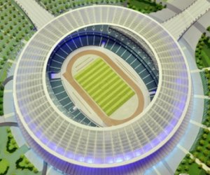 Milli Stadion görüntüləri- VİDEO
