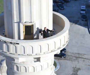 Aliyev, on his birthday, visits Azerbaijan’s largest mosque