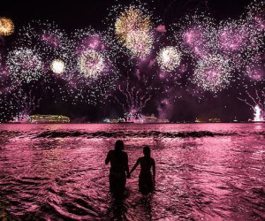 Dünyada yeni ili necə qarşıladılar - Fotolar