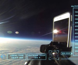 iPhone dropped from edge of space survives 100,000