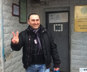 Bəşir Süleymanlı azadlığa çıxdı - FOTOLAR