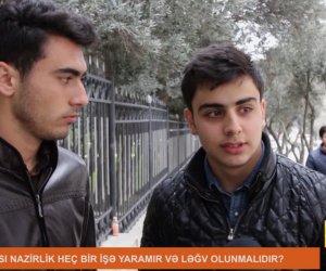 Qəfil sual:  Hansı nazirlik ləğv olunmalıdır? - ANN.TV