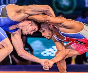 Iran and Azerbaijan to face off for freestyle wrestling World Cup final spot