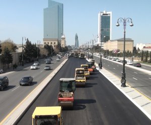 Sürücülərin nəzərinə: bu yolda təmir 3-4 günə yekunlaşır