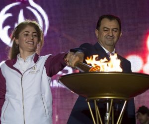 Lankaran: Second destination for the journey of the flame