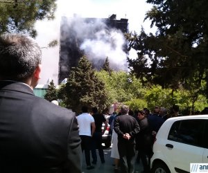 UPDATE 2 - Fire destroys Baku apartment building, killing at least 16