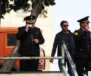 Yanmış bina yanğından 1 gün sonra - FOTO