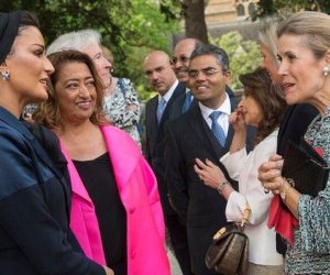Muslims 'dehumanised' warns Qatar's Sheikha Moza