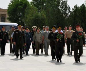 Военные атташе посетили Нахчыван