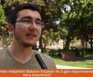 Qəfil Sual: Avropa oyunları məşəlinin mügənnilər tərəfindən daşınmasına münasibətiniz necədir?