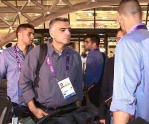 Armenian athletes arrive in Baku for European Games