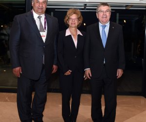 IOC president arrives in Baku for opening ceremony