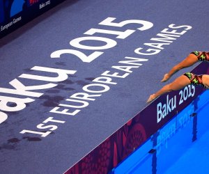 Russian swimmers sparkle in first Baku 2015 event