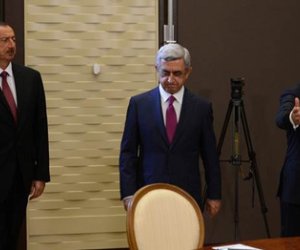 Prezidentlərin görüş yeri bəlli oldu - Fotolar