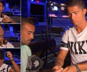 Ronaldo storms out of interview after ...