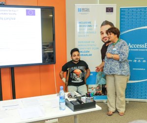 AccessBank inklüziv təhsillə bağlı layihəyə dəstək oldu - Fotolar