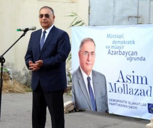 Seçicilərdən Asim Mollazadəyə böyük dəstək