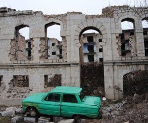 İşğal altındakı Şuşa... - FOTOLAR