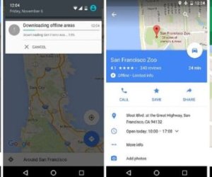 Google Maps gets offline search and directions