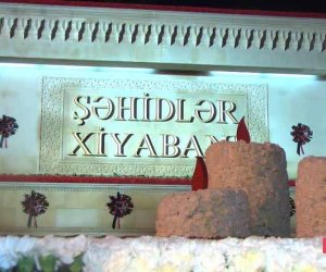 Şəhidlər Xiyabanında aparılan işləri yekunlaşdı - Fotolar