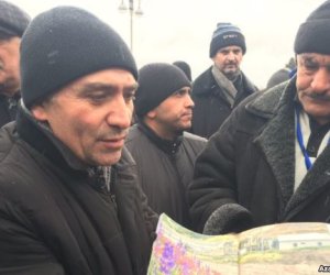 Azerbaijan gold mine workers protest lack of salary