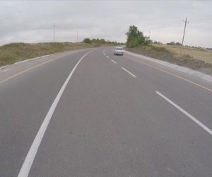 Muğanlı-Yevlax avtomobil yolu yenidən qurulur - Fotolar+Video