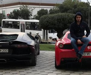 Azərbaycanlı oliqarx oğlunun dəbdəbəli həyatı - FOTO