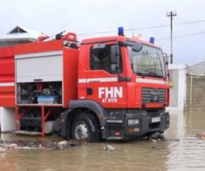 Binəqədini su basdı - FOTO