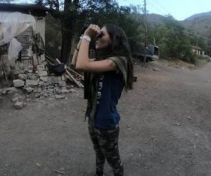 Kəlbəcərdə təlim keçən terrorçu dəstənin görüntüləri yayıldı…- VIDEO