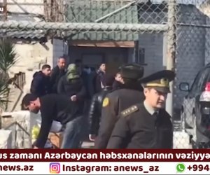 Azərbaycan həbsxanalarında koronavirus - VİDEO