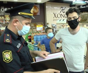Evdən küçəyə çıxan COVID-19 xəstəsi saxlanıldı - FOTO