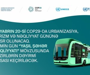 Ministerial roundtable on Green Urban Transport to be held within COP29