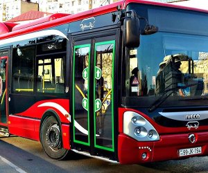 Bakıda iki müntəzəm avtobus marşrutunun hərəkət sxemi müvəqqəti dəyişdirilib