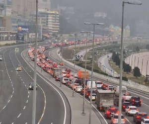 Hazırda tıxac olan yollar - Siyahı