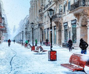 В Баку и на Абшероне до второго марта будет идти снег