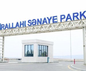 Pirallahı Sənaye Parkında istehsal edilən məhsulun həcmi açıqlanıb