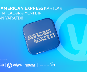 ABB bizneslərin AMEX kartları ilə ödəniş imkanlarını genişləndirdi!