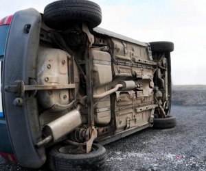 В Зардабе перевернулся автомобиль, водитель погиб