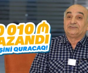 6 rəqəmi ona uğur gətirdi - Lotereyada 50.000 manat qazandı