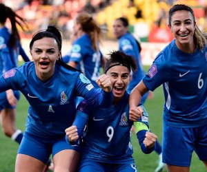 Qadın futbolçulardan ibarət yığma Litvaya qalib gəlib