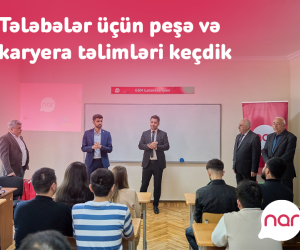 Nar провел тренинги для студентов