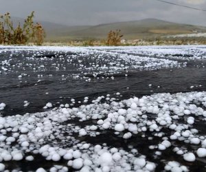 
Göygöl və Daşkəsənə dolu düşüb