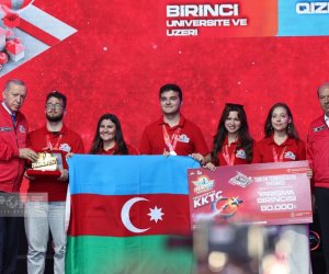 Azərbaycan komandası “TECHNOFEST-2025”də birinci yer tutub