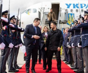 Президент Украины находится с визитом в Чехии