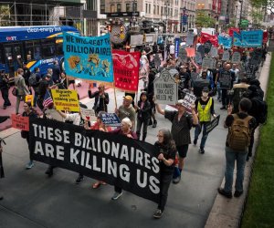 Protesters disrupt Met Gala over Trump and billionaire elite