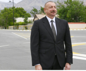 Ilham Aliyev opens livestock complex in Khojaly
